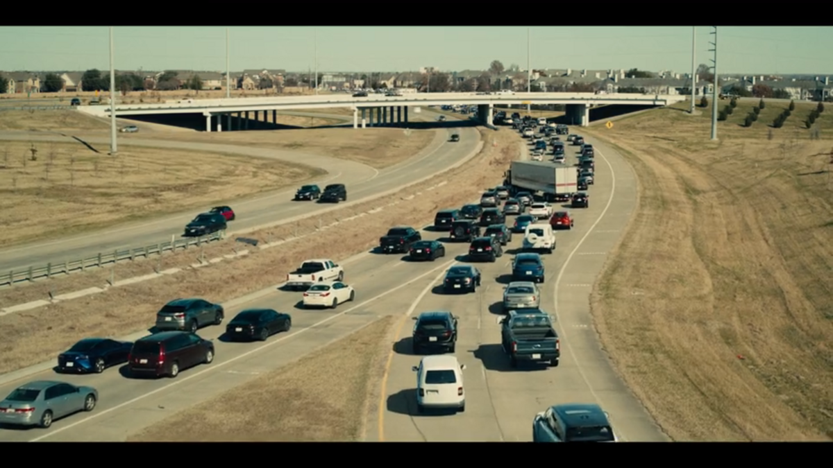 State Highway 121 in Lewisville appears in “Lioness” season 3, episode 3.